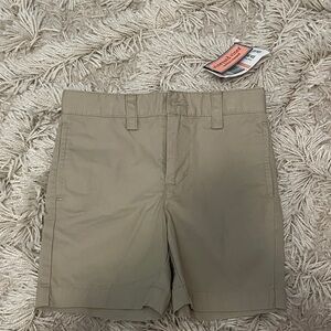 Vineyard Vines Toddler Khaki Flat Front Shorts